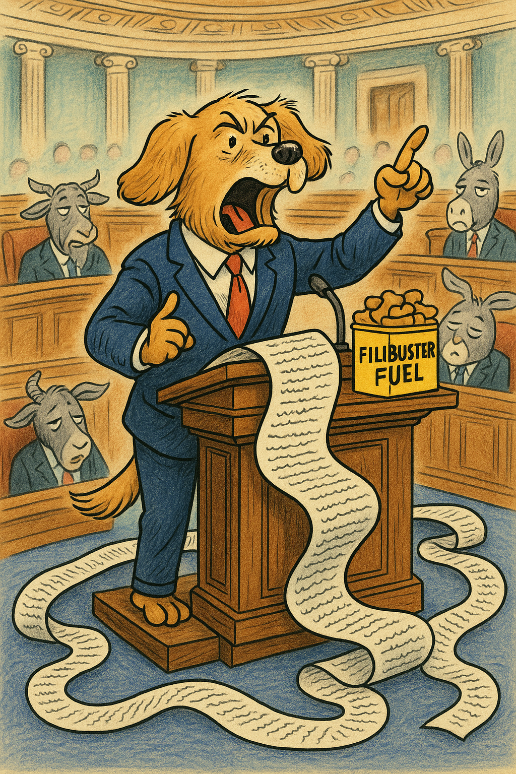 The Filibuster and the Fire Hydrant: A Love Story
